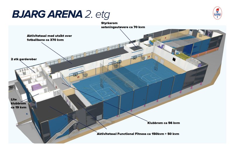 2 etg Bjarg Arena