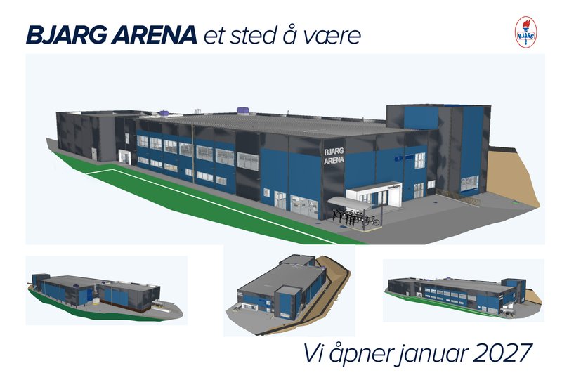 Oversikt skisse Bjarg Arena